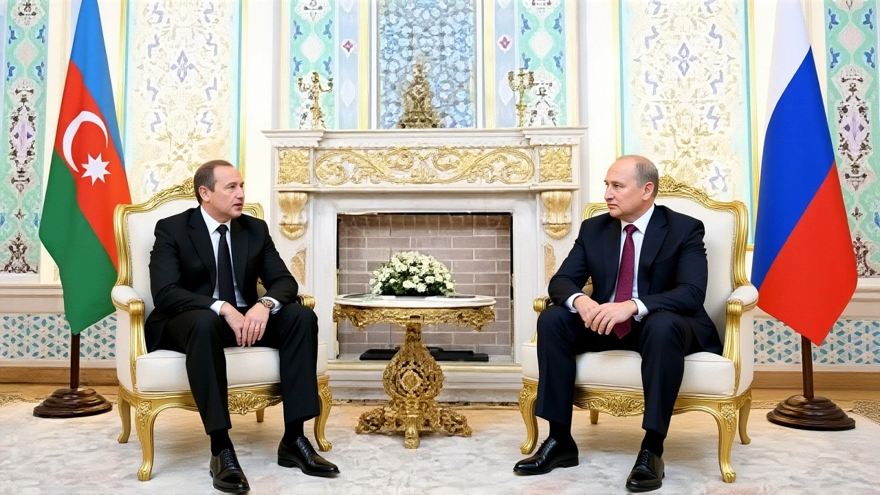 Путин и Алиев обсудили авиакатастрофу AZAL в Душанбе