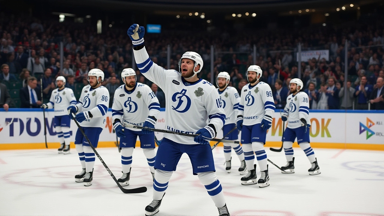 Минское «Динамо» разгромило «Ак Барс» 7:3 и вышло на шестую победу подряд