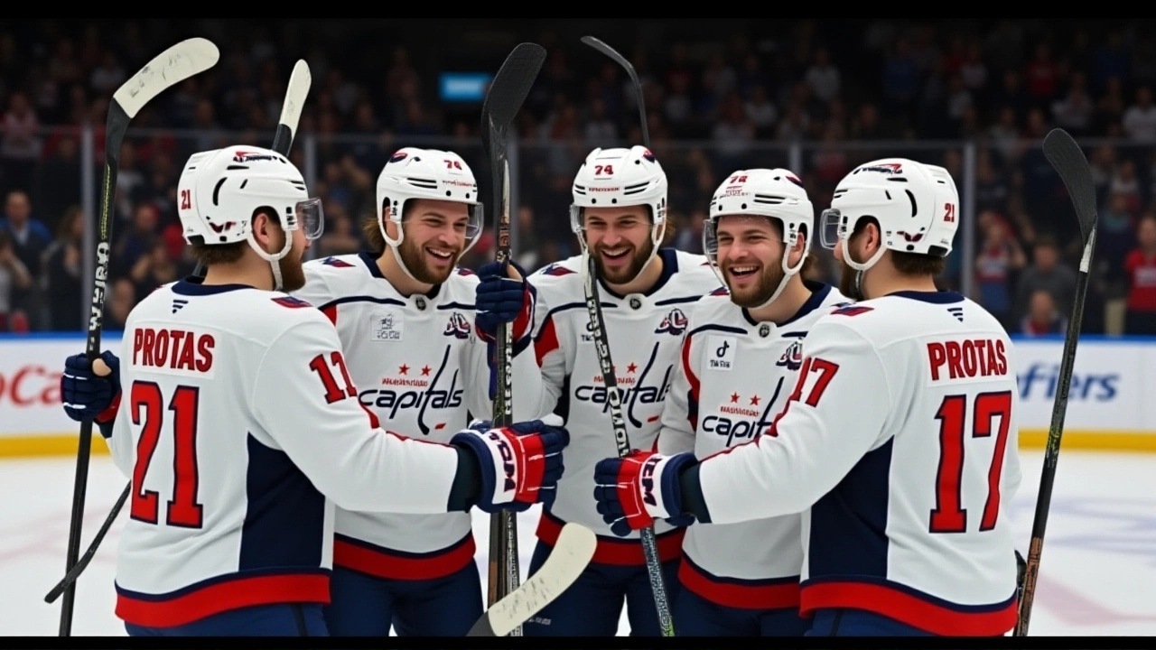 Овечкин забил 908-й гол в НХЛ, «Вашингтон» победил «Виннипег» 4:3